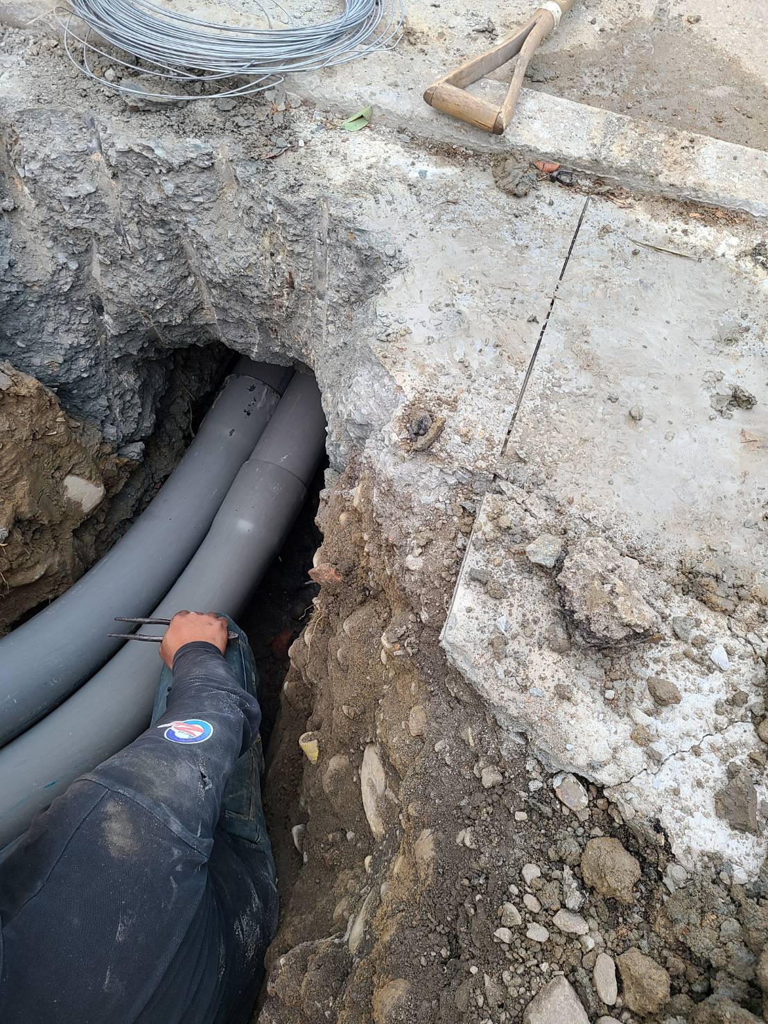 台中市太原夜市臨時電自備管路工程